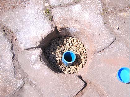 in situ piezometros